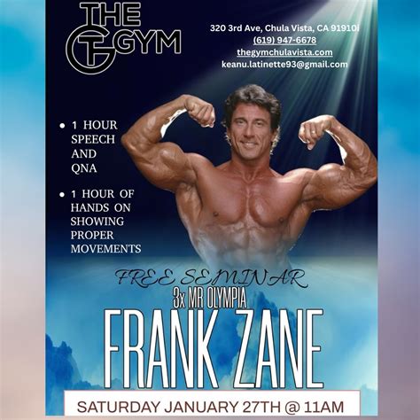 Frank Zane (@therealfrankzane) • Instagram photos and videos